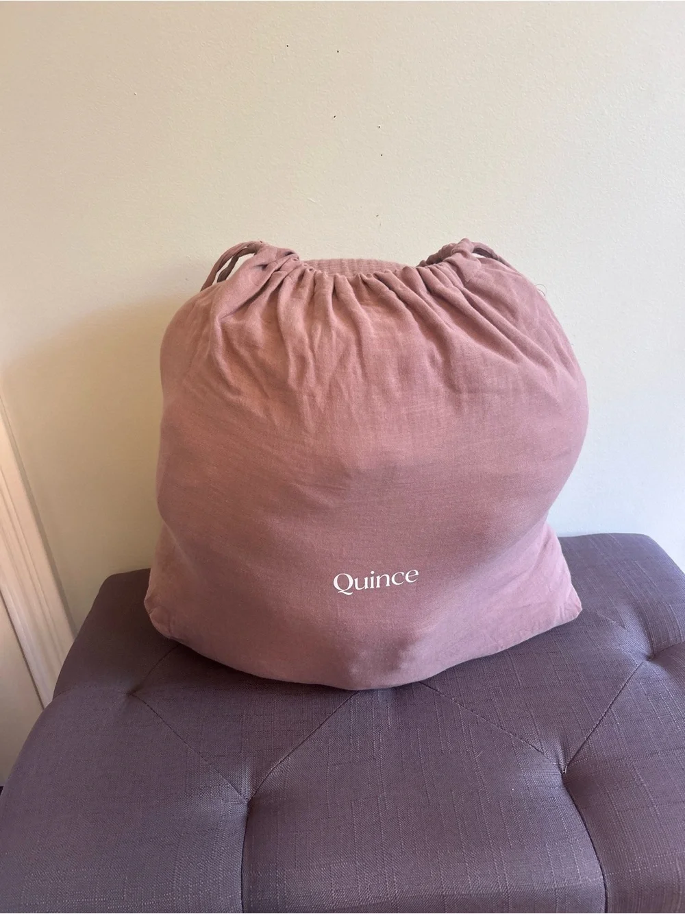 NWT Quince Fig Organic Cotton Gauze Duvet Cover and Sham Set!